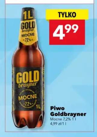 Piwo Goldbrayner Mocne