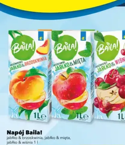 Napój jabłko mięta Baila! +2 warianty