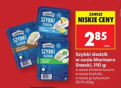 śledzik na raz