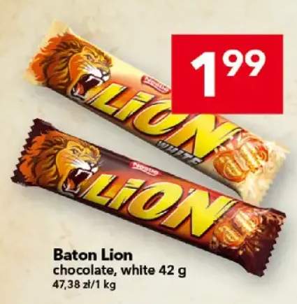Baton Lion chocolate +1 wariant