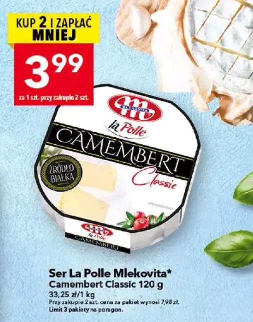 Ser Camembert Classic La Polle Mlekovita