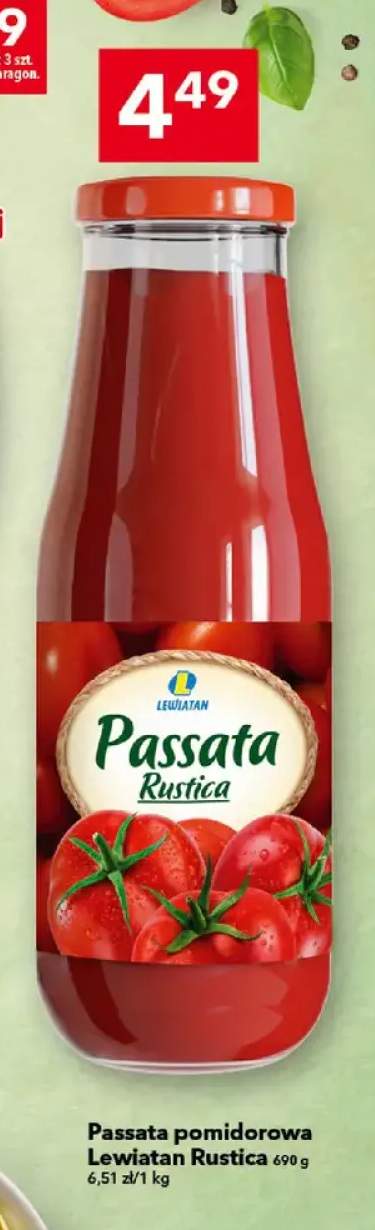 Passata pomidorowa Lewiatan Rustica
