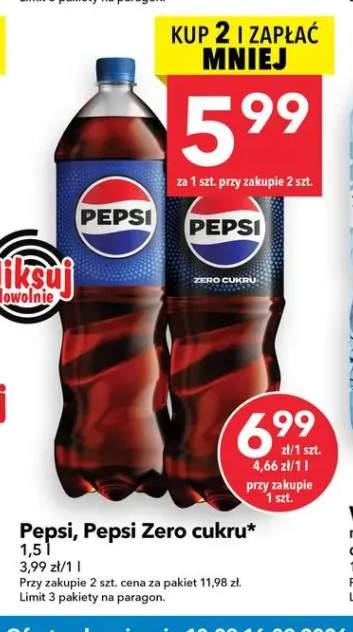 Napój gazowany Pepsi +1 wariant