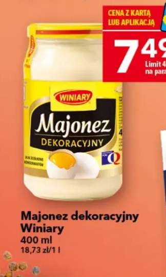 Majonez dekoracyjny Winiary