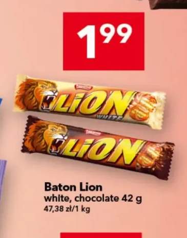 Baton Lion chocolate +1 wariant