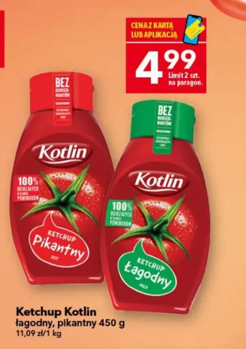 Ketchup Kotlin pikantny +1 wariant