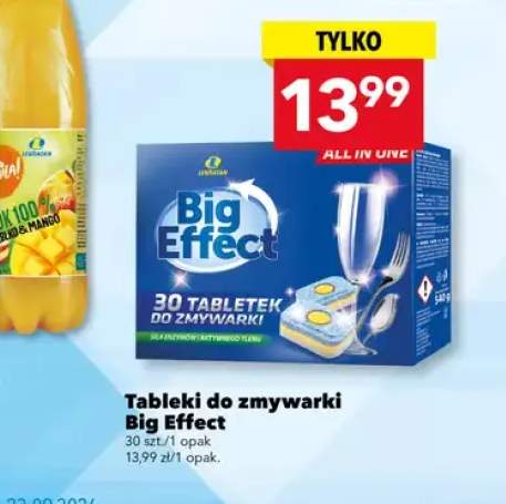 Tabletki do zmywarki Big Effect