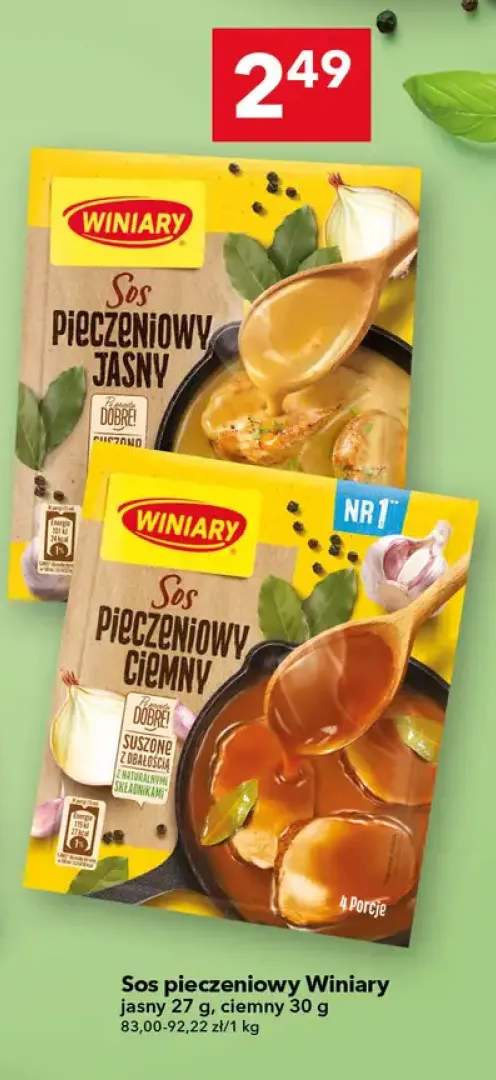 Sos pieczeniowy jasny Winiary +1 wariant
