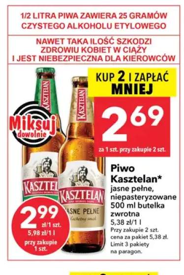Piwo Kasztelan +1 wariant