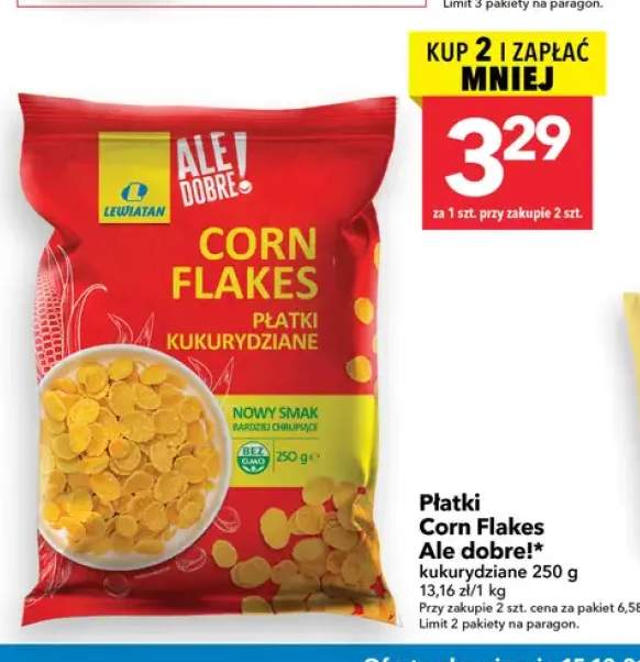 Płatki Corn Flakes Ale Dobre! kukurydziane