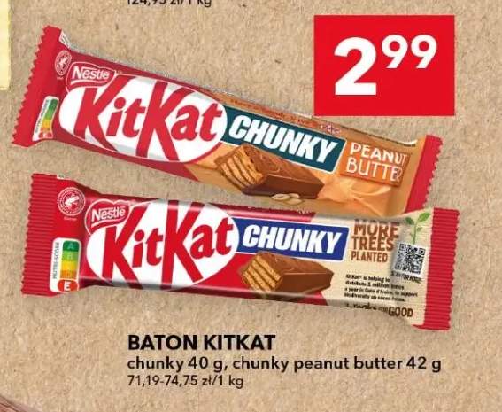 Baton KitKat chunky +1 wariant