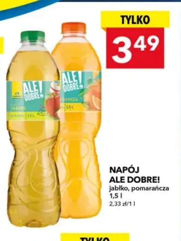 Napój Ale Dobre! jabłko +1 wariant