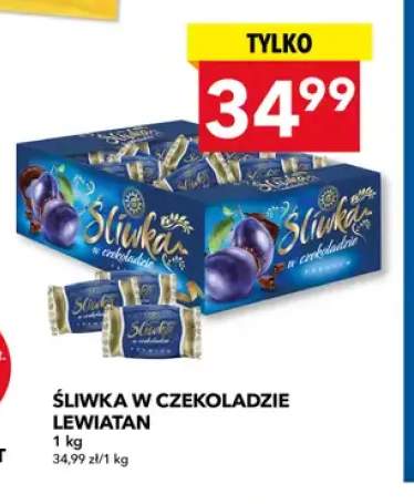 Śliwka w czekoladzie Lewiatan
